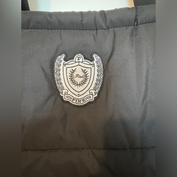 VS PINK Quilted Black Bag - NEVER USED! - Picture 2 of 4